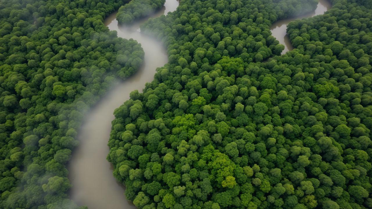 Largest contiguous mangrove forest on Earth